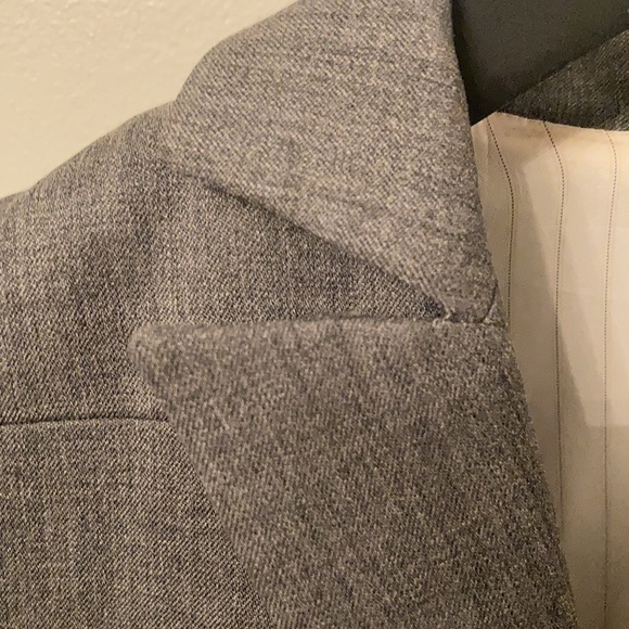 STELLA MCCARTNEY grey slim blazer sz4 **as is - Picture 4 of 8